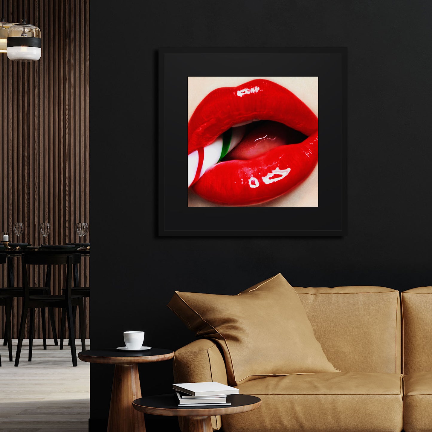 CANDY CANE FINE ART PRINT