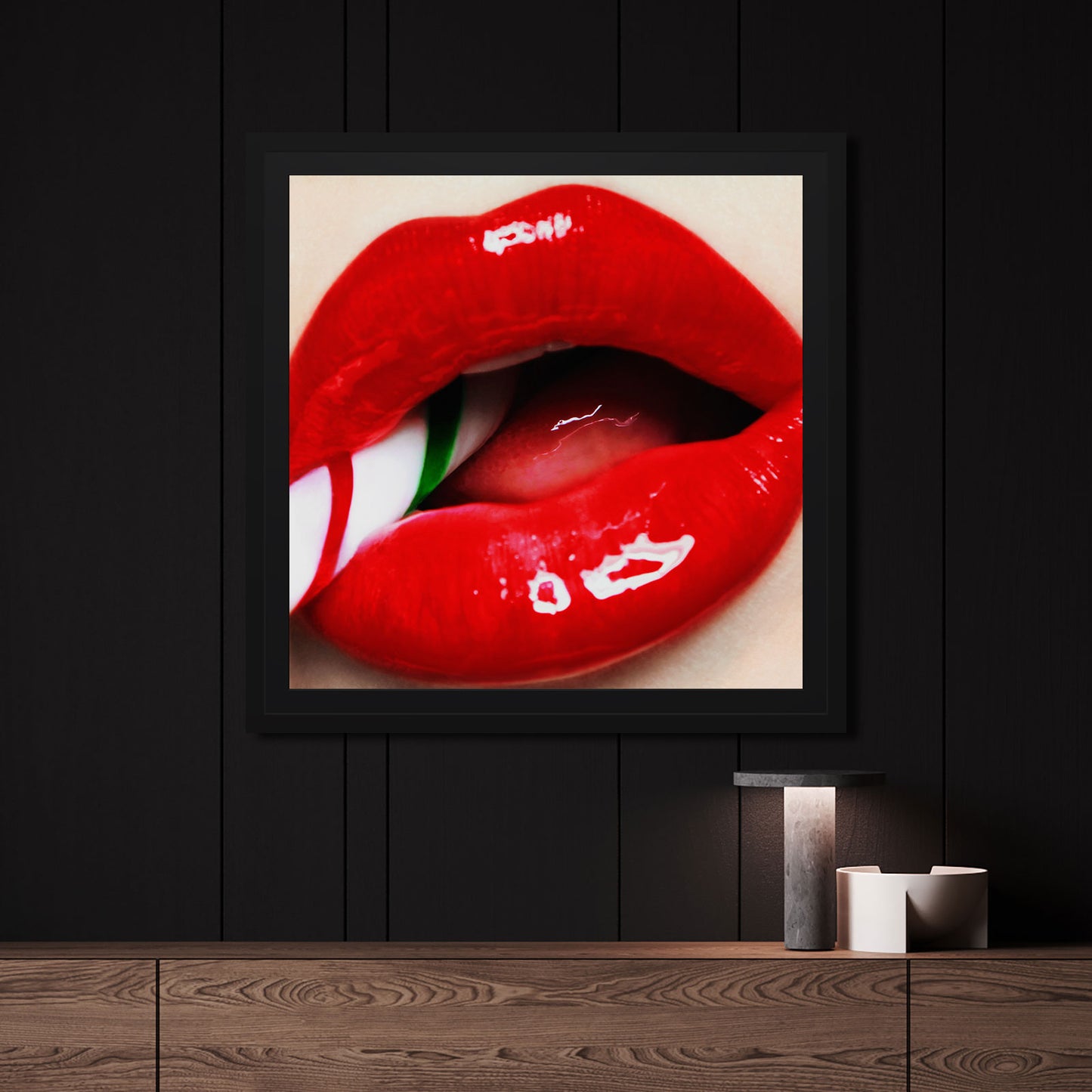 CANDY CANE FINE ART PRINT